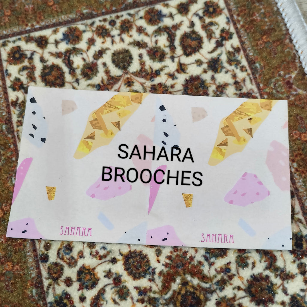 SAHARA MINIMALIST BROOCHES